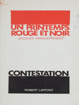 cover image of Un printemps rouge et noir